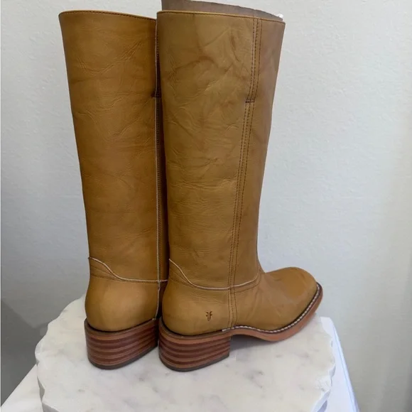 Frye Women's Banana Montana Leather Boots NIB size 9M. - Picture 4 of 12